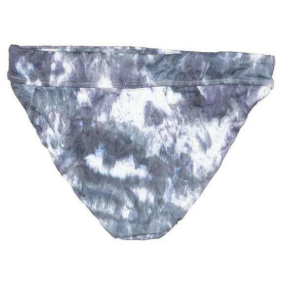 NWT Athleta Tulum Bikini Bottom Chrome Blue White - Picture 2 of 9